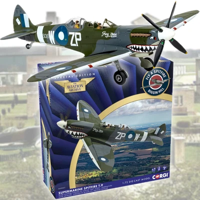 Corgi - Supermarine Spitfire T.9 TE308 (G-AWGB) Finished as A58-606 'Grey Nurse' - Image 1 of 4