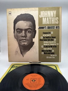 JOHNNY MATHIS - Greatest Hits 12” Vinyl Album LP Record 1965 CBS Vg+ - Picture 1 of 1