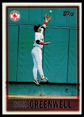 1997 Topps #123 Mike Greenwell - Image 1 of 2