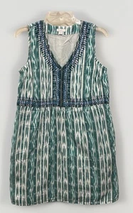 J Jill Kleid bestickt Ikat Damen ärmellos Etui Spearmint Größe Small P - Bild 1 von 13