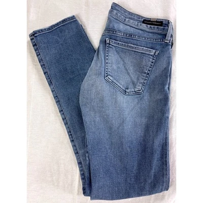 Pantalones de mezclilla ajustados Citizens of Humanity Arielle tiro medio talla 27 lavado claro Foto 1 de 4