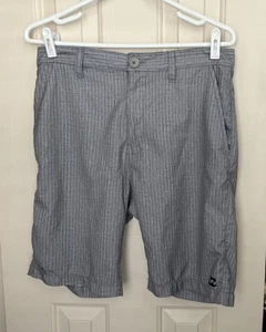 Pantalones cortos de tabla Billabong Platinum X para hombre 30 grises a rayas hidrostretch ** - Imagen 1 de 13