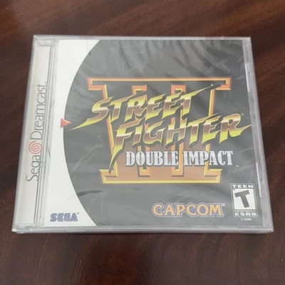 Brand New sealed Street Fighter III: Double Impact Sega Dreamcast - Image 1 of 3