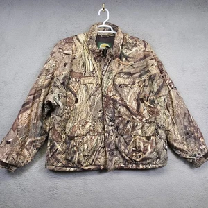 Chaqueta Cabela's Para Hombres L Roble Musgo Pato Ciego Camuflaje Campo Aves Acuáticas Equipo - Imagen 1 de 21
