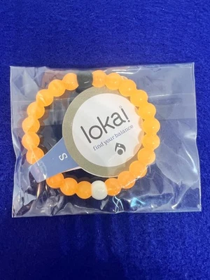 Pulsera Lokai Naranja Neón Talla Pequeña Foto 1 de 2