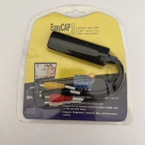 NEW! Easy CAP USB 2.0 Video Adapter with Audio Capture and Edit - Picture 1 of 4