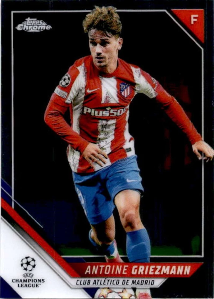 2021-22 Topps Chrome UEFA Champions League Soccer Base Cards Pick From List - Image 1 of 1