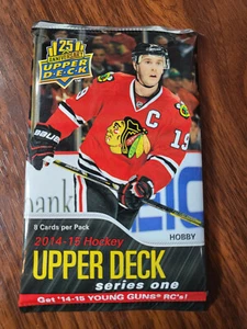 2014-15 Upper Deck Series 1 Hockey 8 Card Hobby Pack - Picture 1 of 3