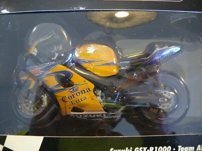 1/12 MiniChamps , Team  Alsture Corona  Suzuki GSXR1000 . Y Kagayama WSB 2005   - Image 1 of 4
