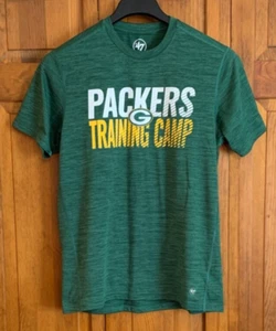 Men's '47 Short Sleeve Green "Packers Training Camp" T-Shirt Tag Size S - Picture 1 of 4