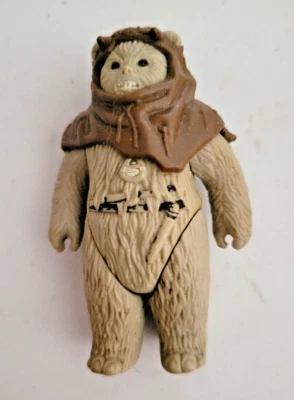 Figura de acción Kenner Star Wars Chief Chirpa Ewok 1983 de colección 3,75" con capucha Foto 1 de 2
