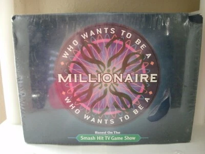 VINTGAE WHO WANTS TO BE A MILLIONAIRE BOARD GAME (2000) SEALED - Image 1 of 3