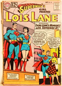 SUPERMAN'S GIRLFRIEND-LOIS LANE #36 (1962) SILVER AGE COLLECTIBLE! - Picture 1 of 3