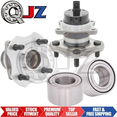 [DELANTERO (2) Y TRASERO (2)] Nuevo paquete de montaje de buje de rueda para Toyota Echo 2000-2005 tracción delantera Foto 1 de 4