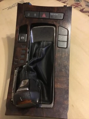 Buick LaCrosse 2010 2011 2013 consola central palanca de cambios bisel grano de madera Foto 1 de 4