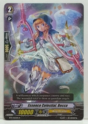 Bushiroad Cardfight Vanguard Essence Celestial, Becca BT11/023EN R Angel Feather - Image 1 of 2
