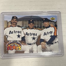 1993 Upper Deck - #475 Craig Biggio, Doug Drabek, Jeff Bagwell NM ⭐️⭐️