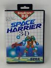 Sega Master System - Space Harrier 3-D - CIB Complete / HangTab / Clean & Tested