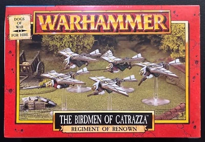 Warhammer Dogs Of War The Birdmen of Catrazza (1998) Sealed NIB OOP Metal Pewter - Image 1 of 4