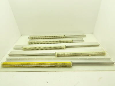 Allen Bradley 1492 Style F White Terminal Block (250 pcs) 36" Aluminum DIN Rail - Image 1 of 4