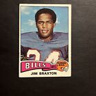 1975 Topps Football #142 Jim Braxton- Buffalo Bills