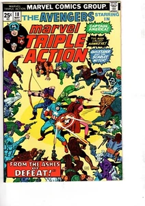 Marvel Triple Action #18 May 1974 - Picture 1 of 19