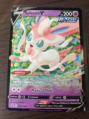 Sylveon V SWSH202 SWSH: Sword & Shield Promo Cards Holo - Image 1 of 2