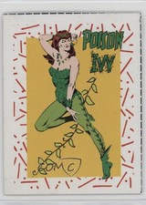 1989 DC Comics Backing Board Cards Great Villains Poison Ivy #83 0kb5