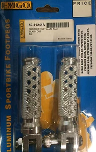 Emgo Foot Peg SLASH CORTE se adapta a YAMAHA 50-11241A - Imagen 1 de 2