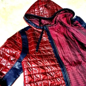 Dolce&Gabbana Men M Vhtf Sheep Padded Quilted Jacket Red Autumn winter Luxury JP - Picture 1 of 16