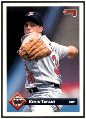 1993 Donruss #443 Kevin Tapani NM - Image 1 of 2
