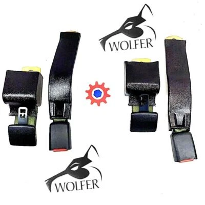 2 CADA UNO - Hummer; KIT CINTURÓN SEGURIDAD 2 PUNTOS - DIESTRO Y DERECHO - 12340809; 2540-01-203-0183 Foto 1 de 4