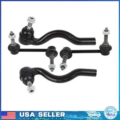 4x Steering Front Tie Rod End Sway Bar For 2011 -2014 2015 Jeep Grand Cherokee - Image 1 of 4