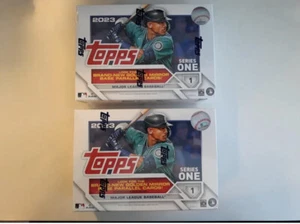 2023 Topps Series 1 Factory Sealed (Target Giant Box) Lot (2) Brand New In Hand - Picture 1 of 3