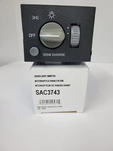NEW - Carquest SAC3743 Premium Multi-Function Headlight Switch GM - Picture 1 of 2