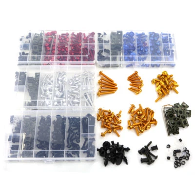 Kit de pernos de carenado tornillos de carrocería aptos para BMW S1000R S1000RR S1000XR HP4 R nineT HP2 Foto 1 de 4