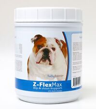 Healthy Breeds Bulldog Z-Flex Max Hip and Joint Soft Chews 170 Count