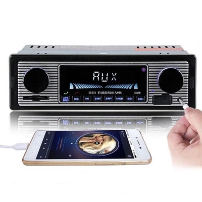 Car Auto 4-Channel Digital Bluetooth USB/SD/FM/WMA/WAV Radio Stereo MP3 Player - Image 1 of 4