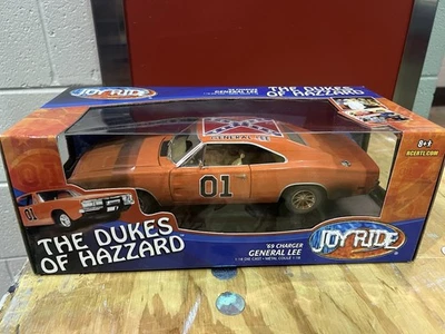 1/18 Joyride 1969 Charger The Dukes of Hazard General Lee RARE Dirty New - Image 1 of 4