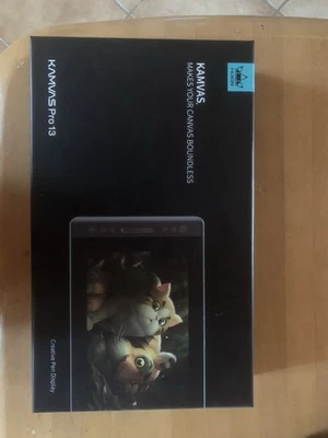 Huion Kamvas Pro 13 13,3 Zoll Grafiktablett - Schwarz - Bild 1 von 3