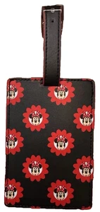 Etiqueta de equipaje Disney Minnie Mouse Minnie en flor roja Tourister Disney Travel nueva con etiquetas - Imagen 1 de 2