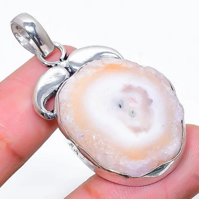 Ciondolo gioiello in argento sterling 925 fatto a mano con pietra preziosa... - Immagine 1 di 4