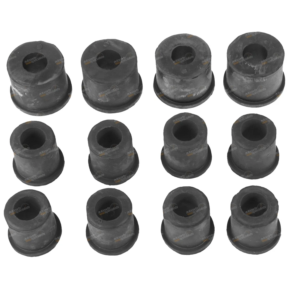 Rear Leaf Spring Rubber Bush Kit for Holden Rodeo 2wd Shackle TF TFR TFS RA R9 - image 1 of 1