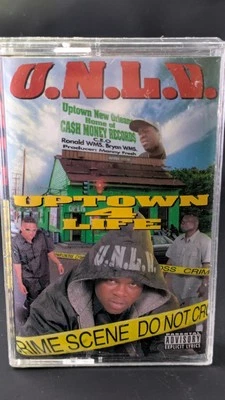 U.N.L.V.- Uptown 4 Life Cassette *SEALED* NOLA RAP TAPE Cash Money 1996 Tec 9 - Image 1 of 2