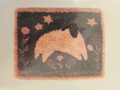 Lone Star Mercantile MIDNIGHT RUN Punchneedle Embroidery Pattern by Lisa Kilgore - Image 1 of 4