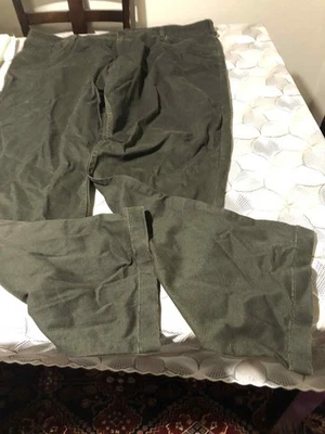 Calvin Klein Mens Size 40x30 Dark Green Relaxed Straight Denim Jeans - Image 1 of 4