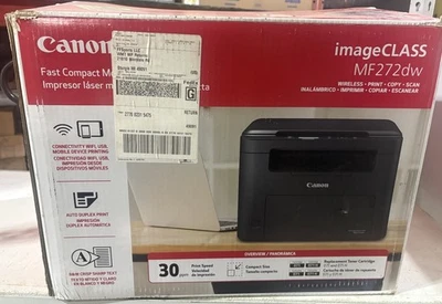 Canon image CLASS (MF272dw) All-in-One Mono Laser Printer (New-open box) - Image 1 of 2