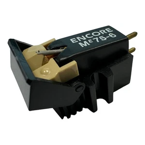 ME 75-6 Encore Shure Pickup Turntable Cartridge Needle Stylus - Imagen 1 de 2