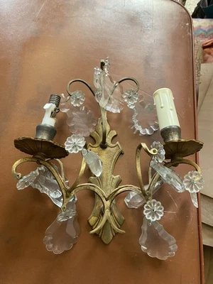 Applique En Bronze A Pampilles Ancienne  - Photo 1/4