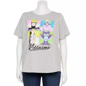 Camiseta gráfica de villanos de Disney talla grande - Imagen 1 de 2